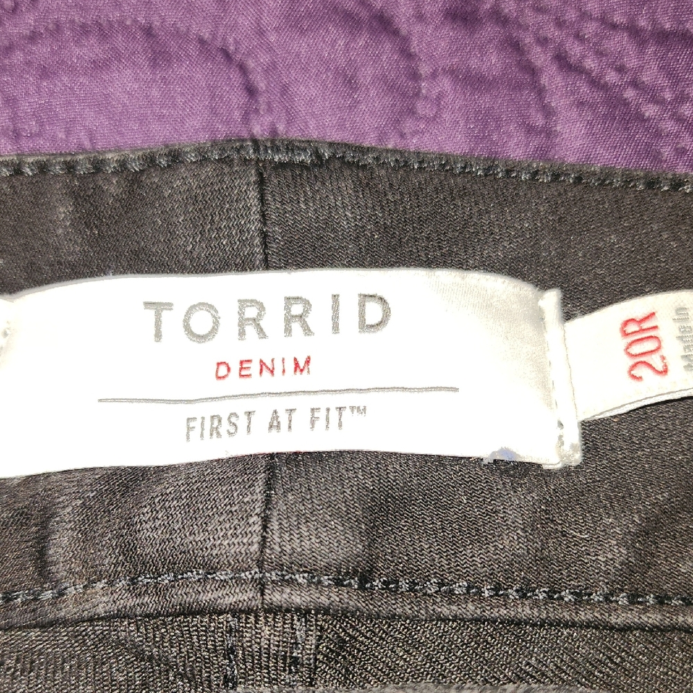 Torrid Charcoal Denim Pants